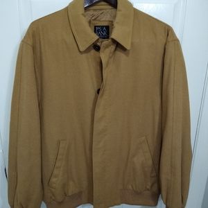 Jos. A. Bank 100% cashmere bomber/ casual jacket